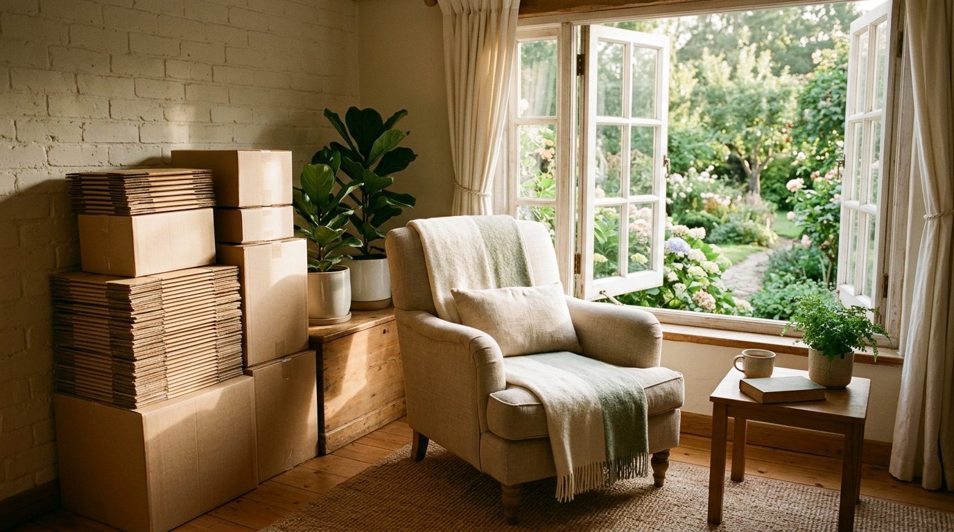 Changer de vie et déménager : aligner son lieu de vie avec son cheminement intérieur