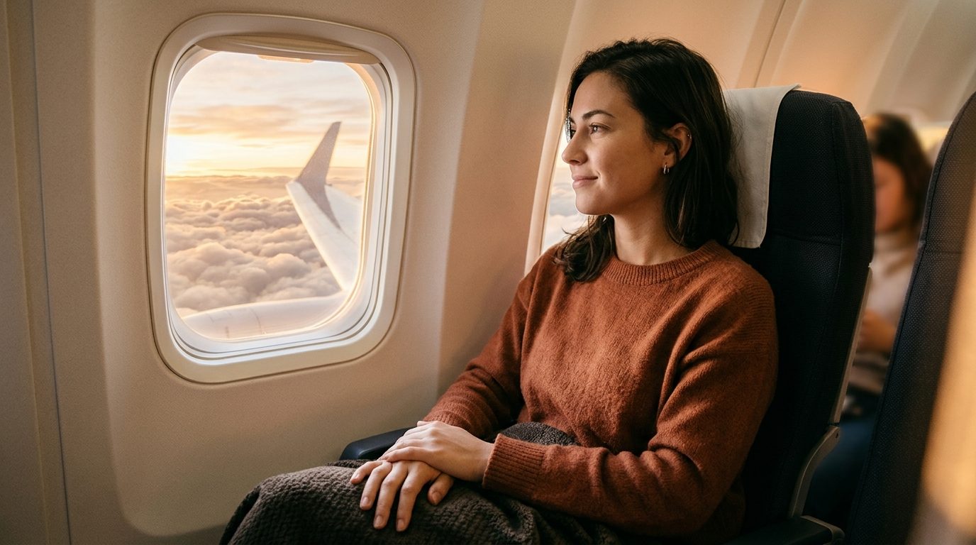 Apprivoiser la peur de l’avion : cultiver la paix intérieure et la communication bienveillante en vol