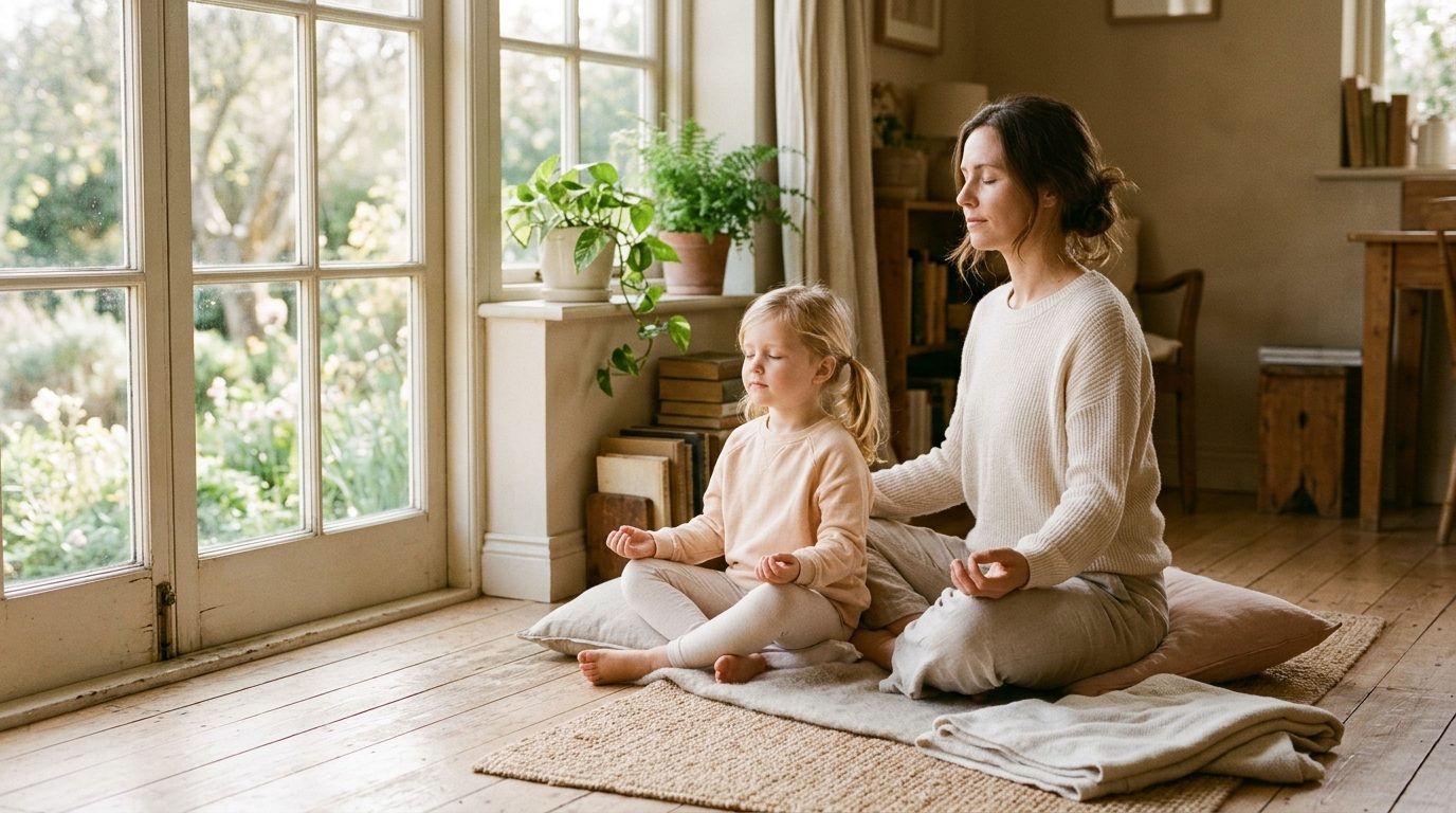 Méditation et apaisement pour l’enfant : guider les plus jeunes vers la sérénité