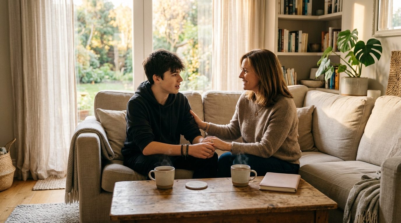 Accompagner son adolescent vers le bien-être : dialogue, écoute et synchronisation bienveillante