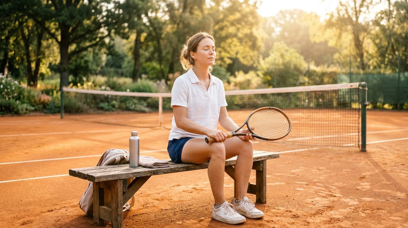 Comment évacuer le stress avant un match de tennis grâce à la PNL