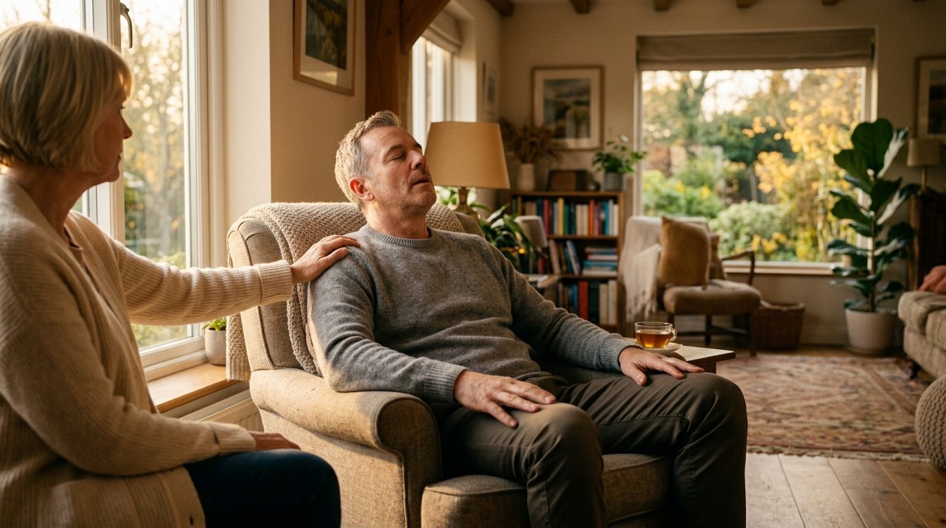 Comment apaiser un homme stressé : clés d&rsquo;écoute et de présence inspirées de la PNL