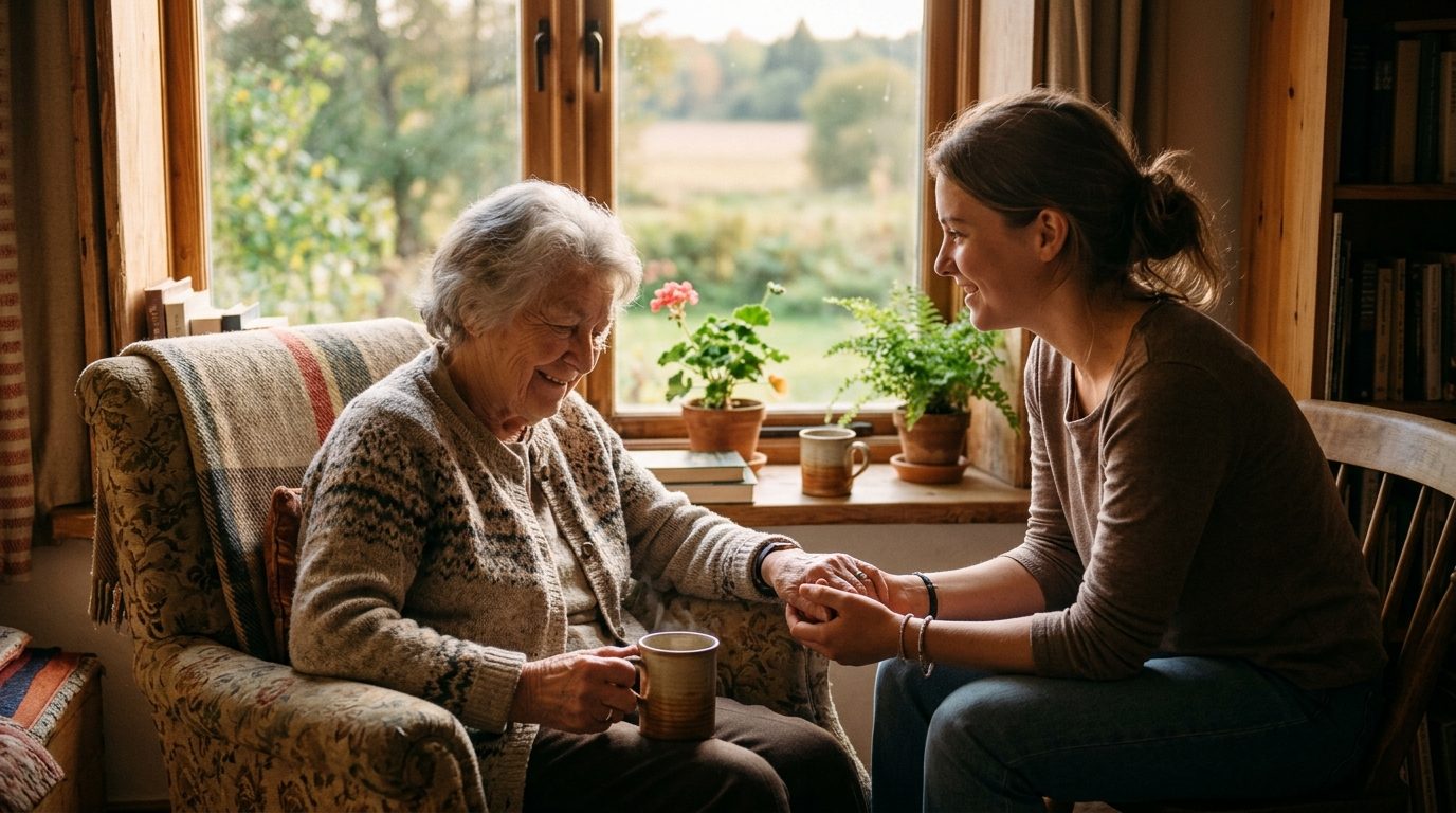 Comment motiver une personne âgée : écoute, PNL et présence bienveillante