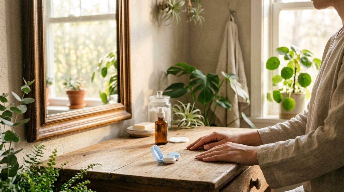 Apprivoiser la peur de mettre des lentilles : chemin vers le calme et la maîtrise de soi